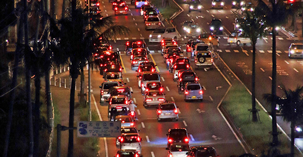 沖縄の渋滞